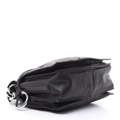 Loewe Calfskin Drawstring Bag Black 4 of 9