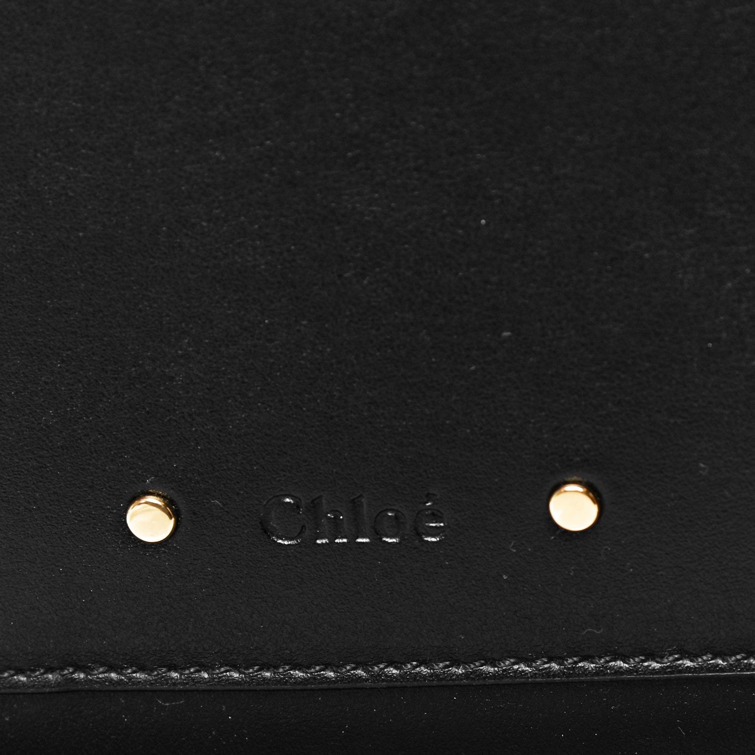 Chloe Shiny Calfskin Medium Annie Shoulder Bag Black 17 of 18