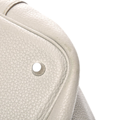 Hermes Taurillon Clemence Picotin 22 MM Gris Perle 11 of 11