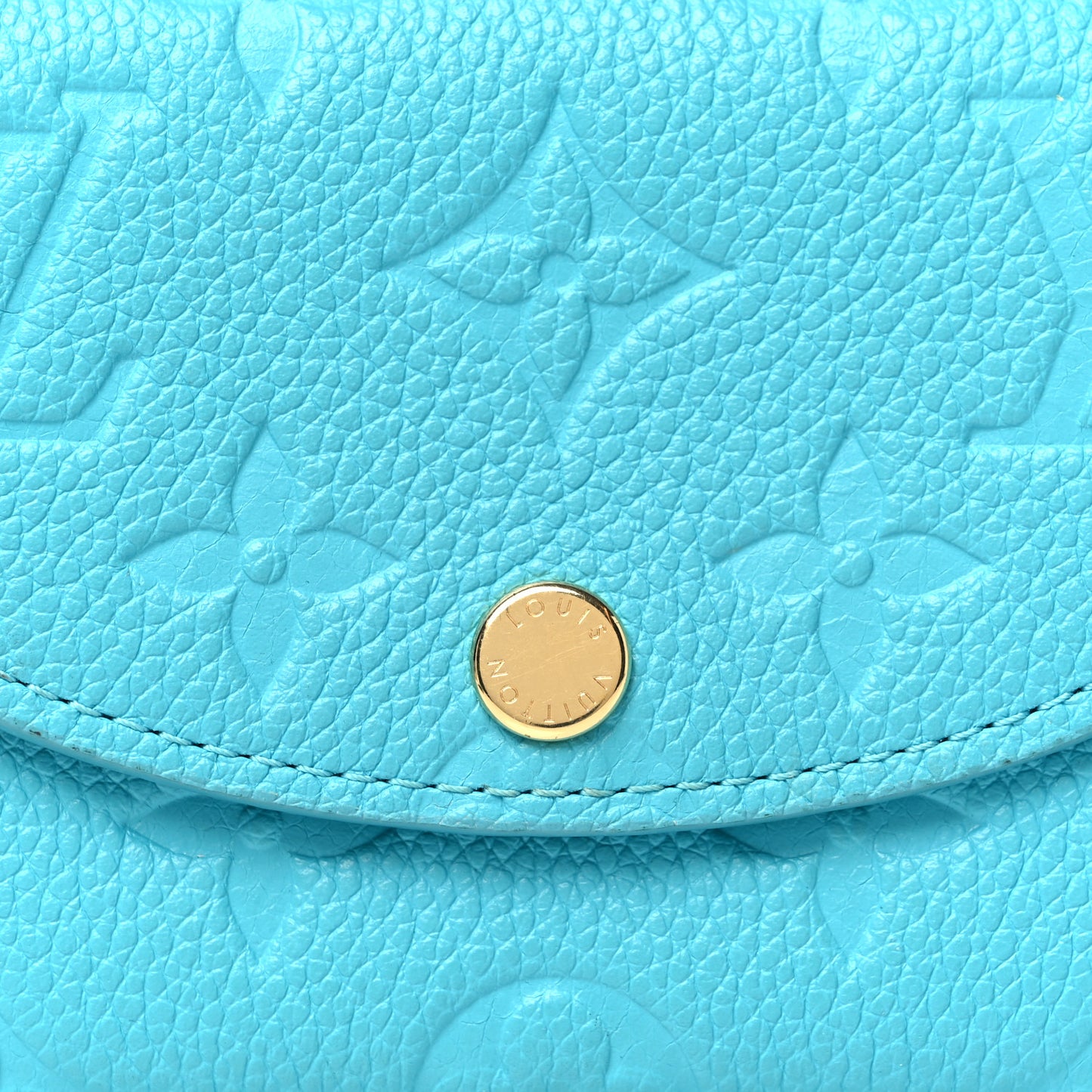 LV X TM Empreinte Rosalie Coin Purse Kabira Blue