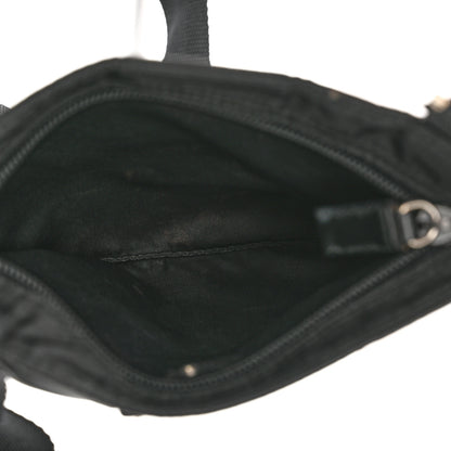 Prada Tessuto Nylon Messenger Bag Black 4 of 9