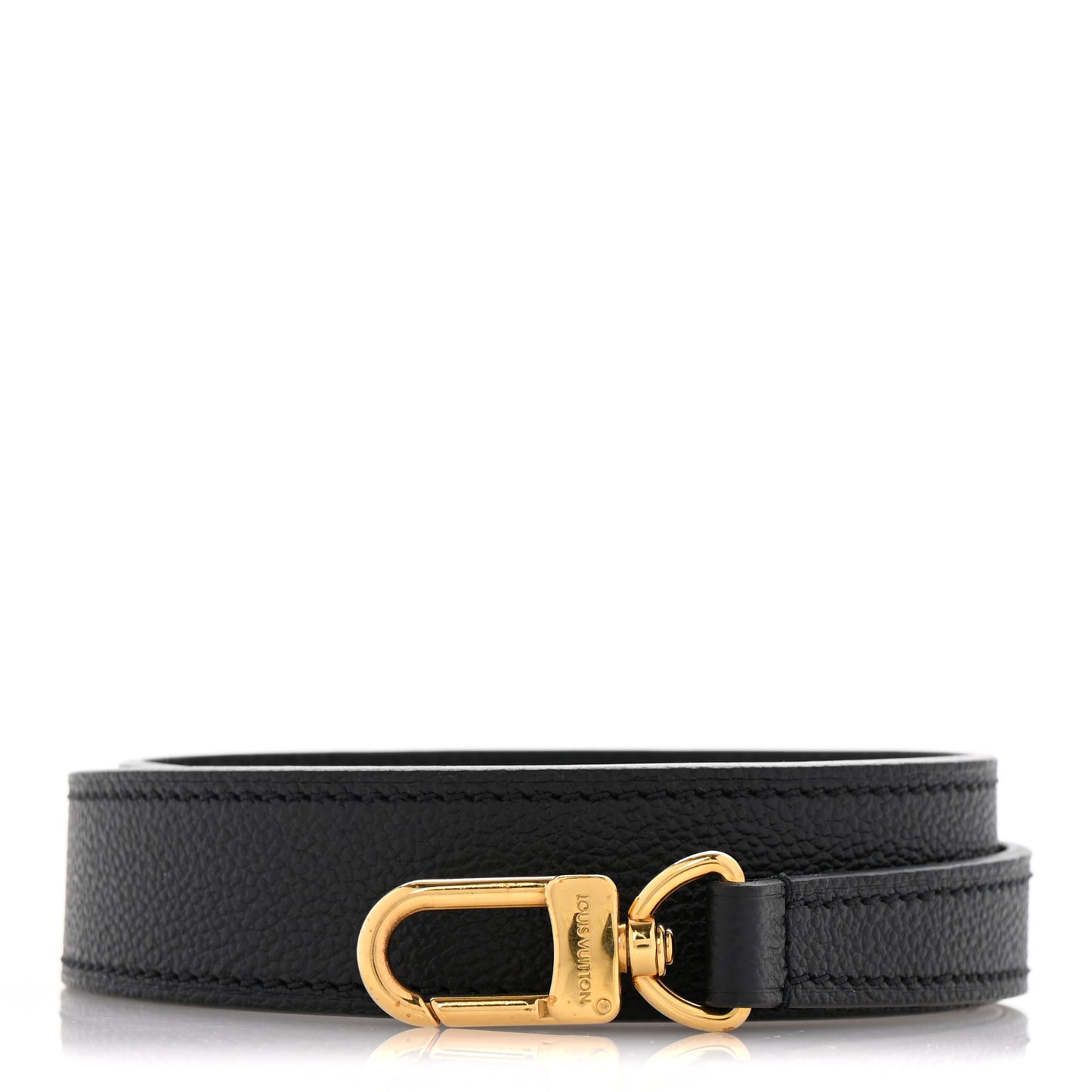 Calfskin Ponthieu Shoulder Strap Black