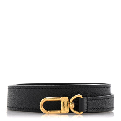 Louis Vuitton Calfskin Ponthieu Shoulder Strap Black 1 of 4