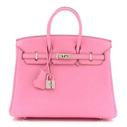 Hermes Togo Birkin 25 5P Pink 1 of 13