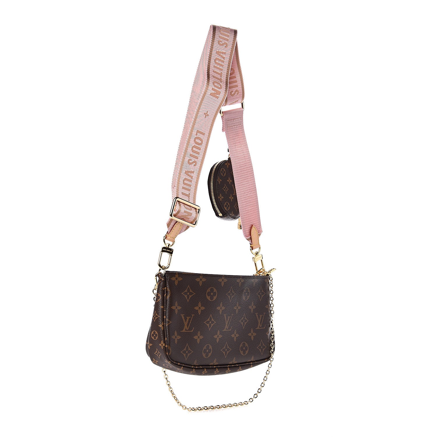 Louis Vuitton Monogram Multi Pochette Accessories Rose Clair 2 of 12