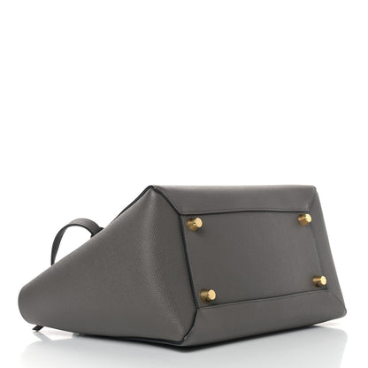 Celine Grained Calfskin Mini Belt Bag Grey 4 of 10