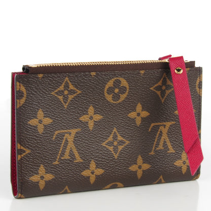 Louis Vuitton Monogram Adele Compact Wallet Fuchsia 3 of 7
