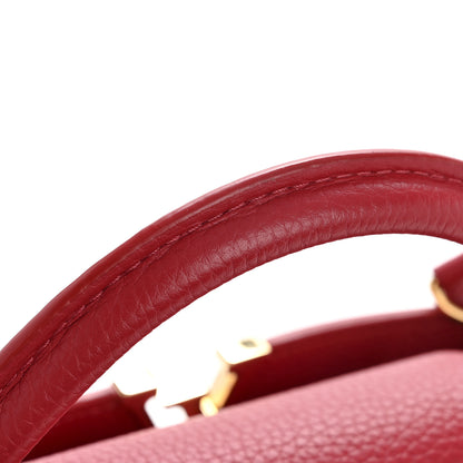 Louis Vuitton Taurillon Capucines BB Scarlet Red 11 of 12