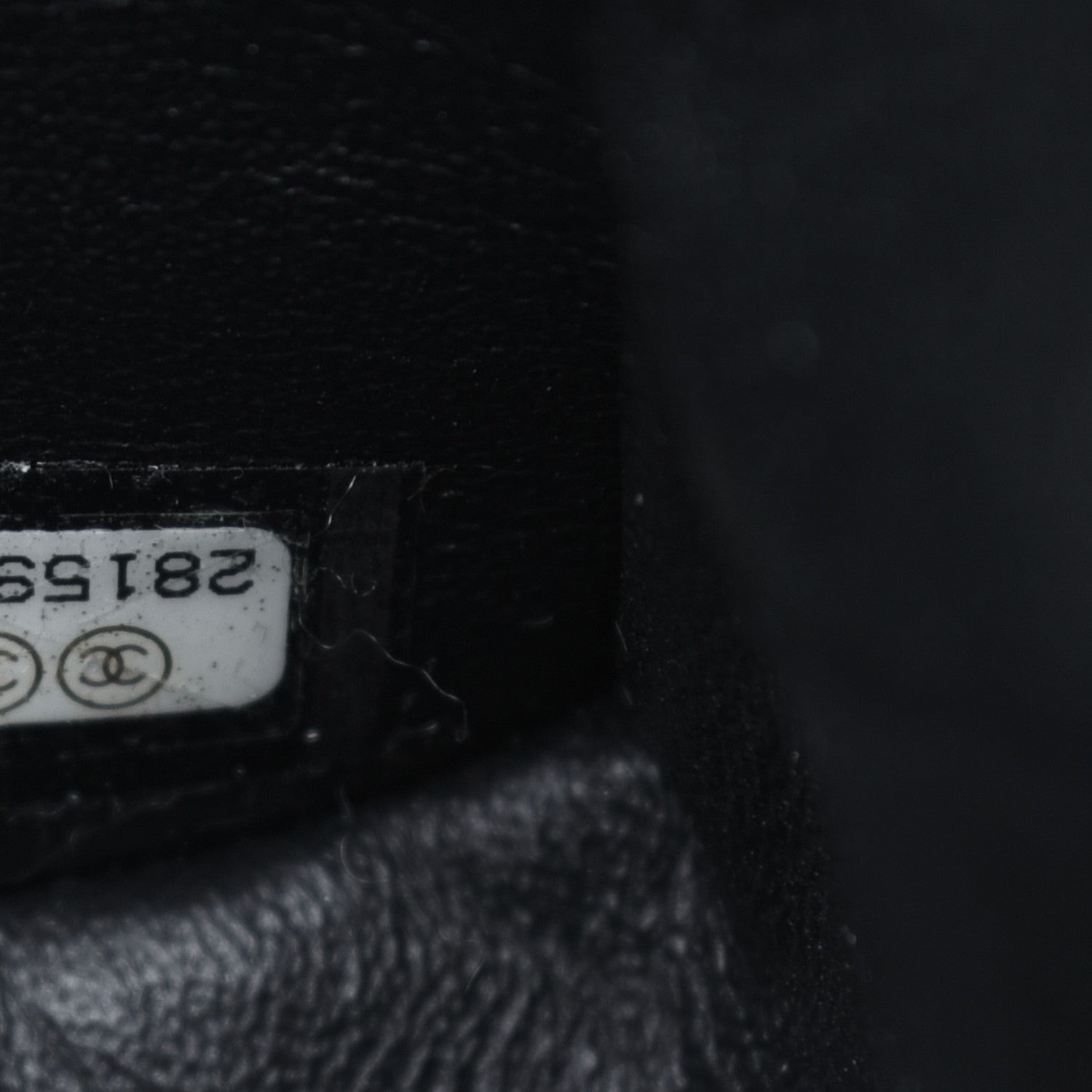 Chanel Calfskin Crocodile Embossed Graffiti 2.55 Mini Cocodile Reissue Flap Black Gold 9 of 21
