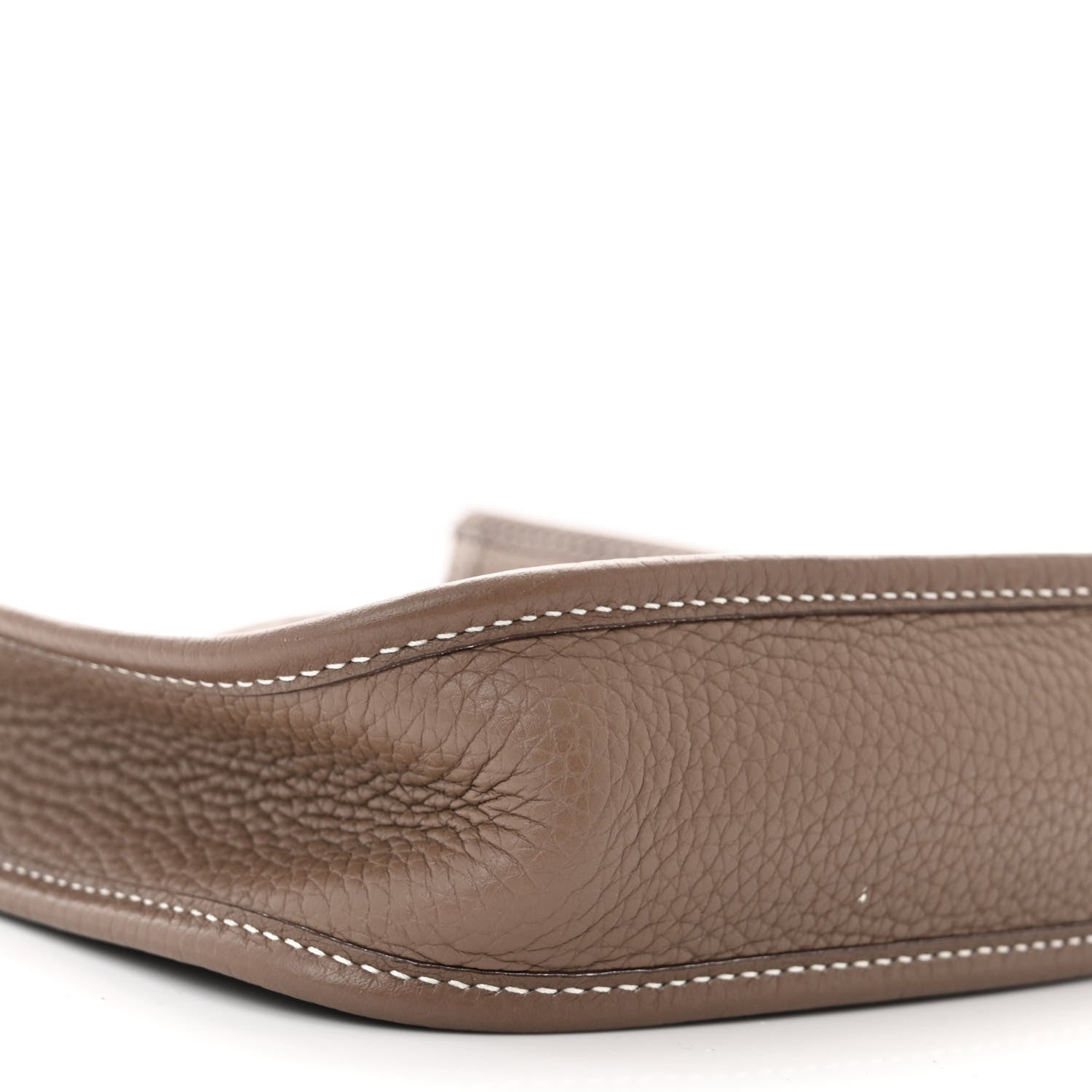Hermes Taurillon Clemence Amazone Evelyne TPM Etoupe Bleu Indigo 9 of 12