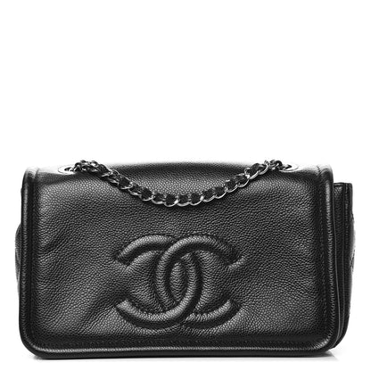 Chanel Caviar Medium Timeless CC Flap Black 1 of 10