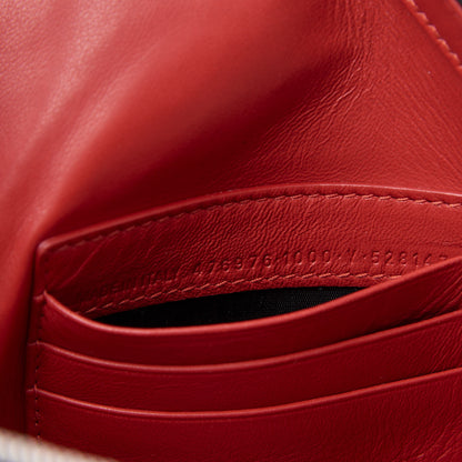 Balenciaga Calfskin M Triangle Pouch Black 8 of 9