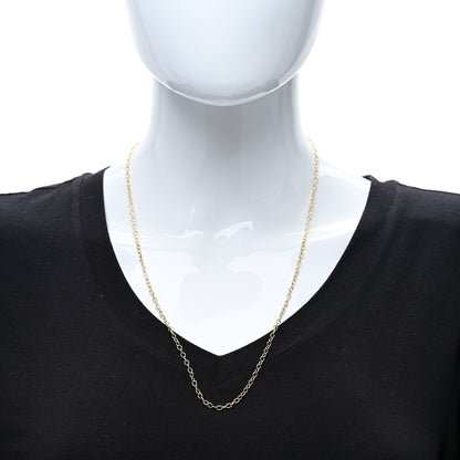 Temple St. Clair 18K Yellow Gold Extra Small Chain Necklace 24" 3 of 4
