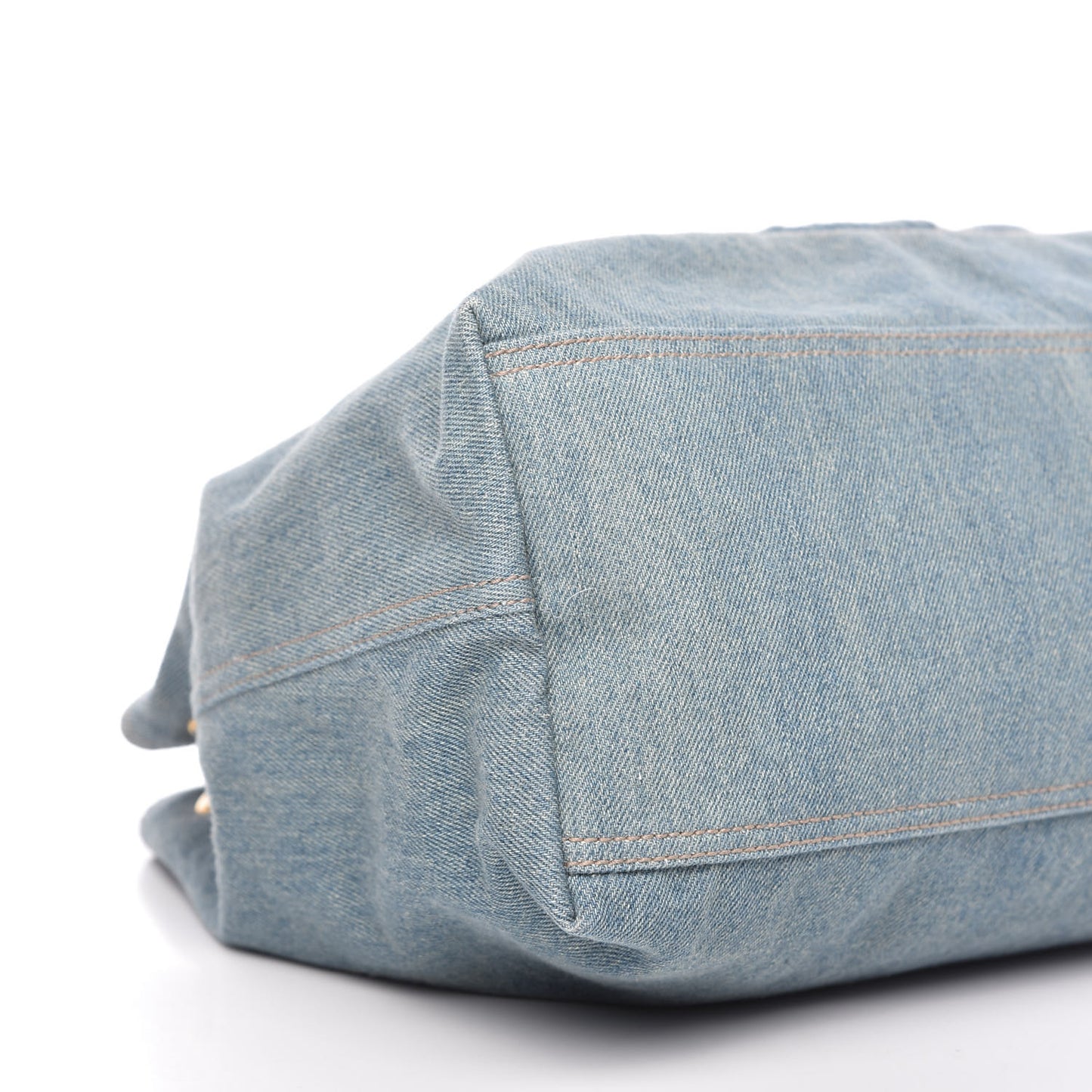 Denim Medium Soho Chain Shoulder Bag Blue