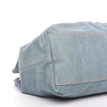 Gucci Denim Medium Soho Chain Shoulder Bag Blue 6 of 9