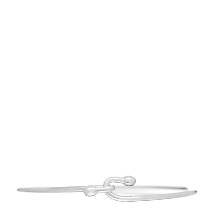Tiffany Sterling Silver Hook Bangle Bracelet 1 of 4