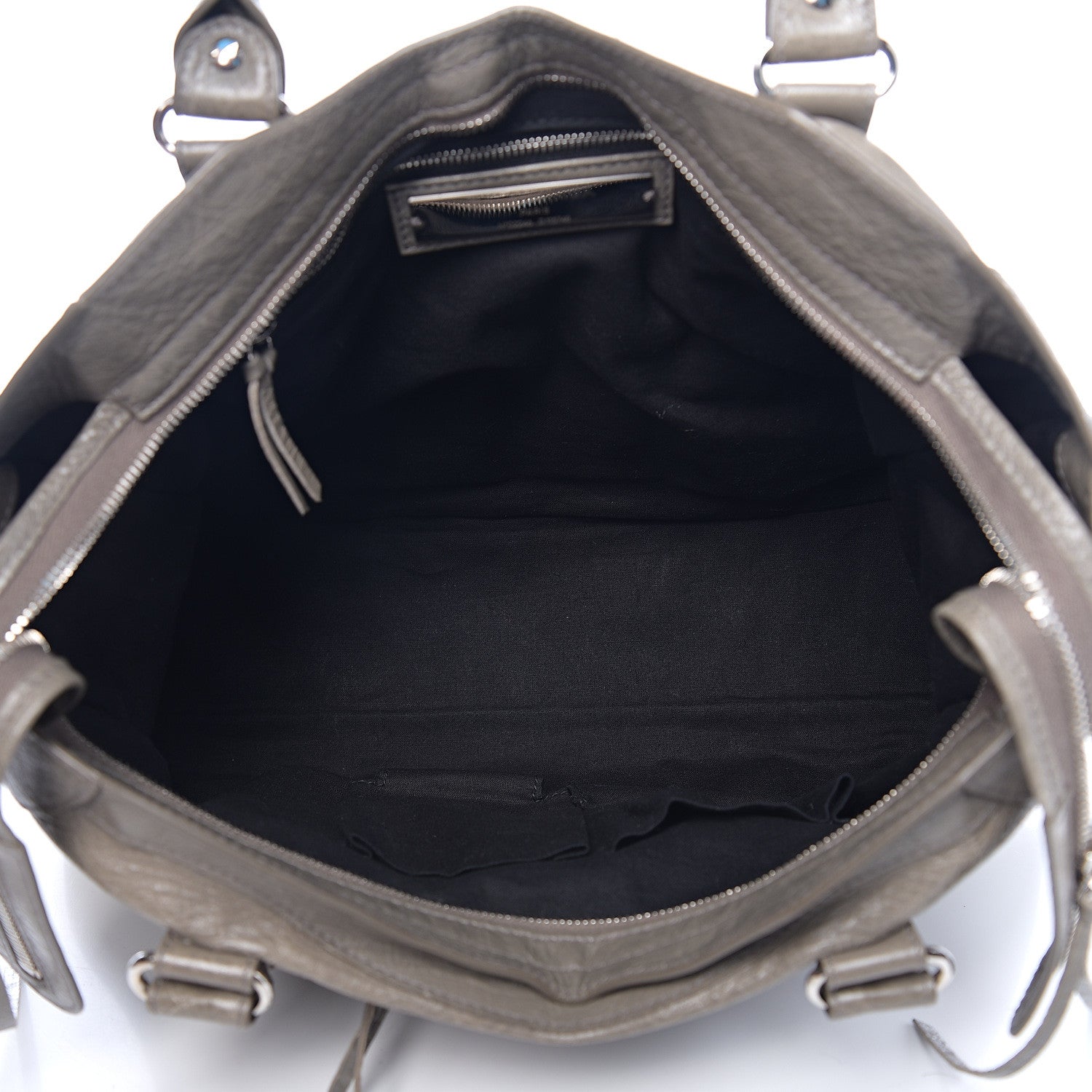 Balenciaga Agneau Classic Silver Hardware City Beige Liege 4 of 9
