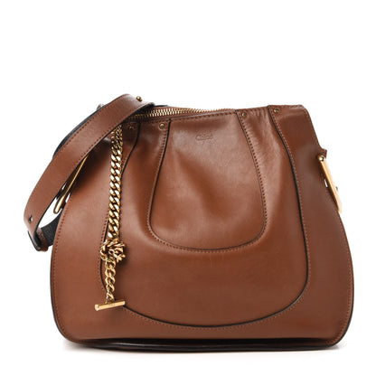 Chloe Calfskin Small Hayley Hobo Tan 1 of 9