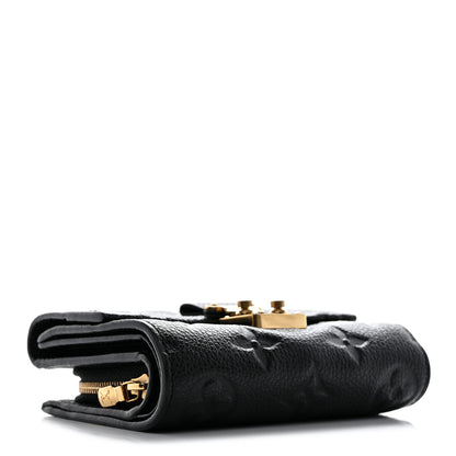 Louis Vuitton Empreinte Metis Compact Wallet Black 4 of 7