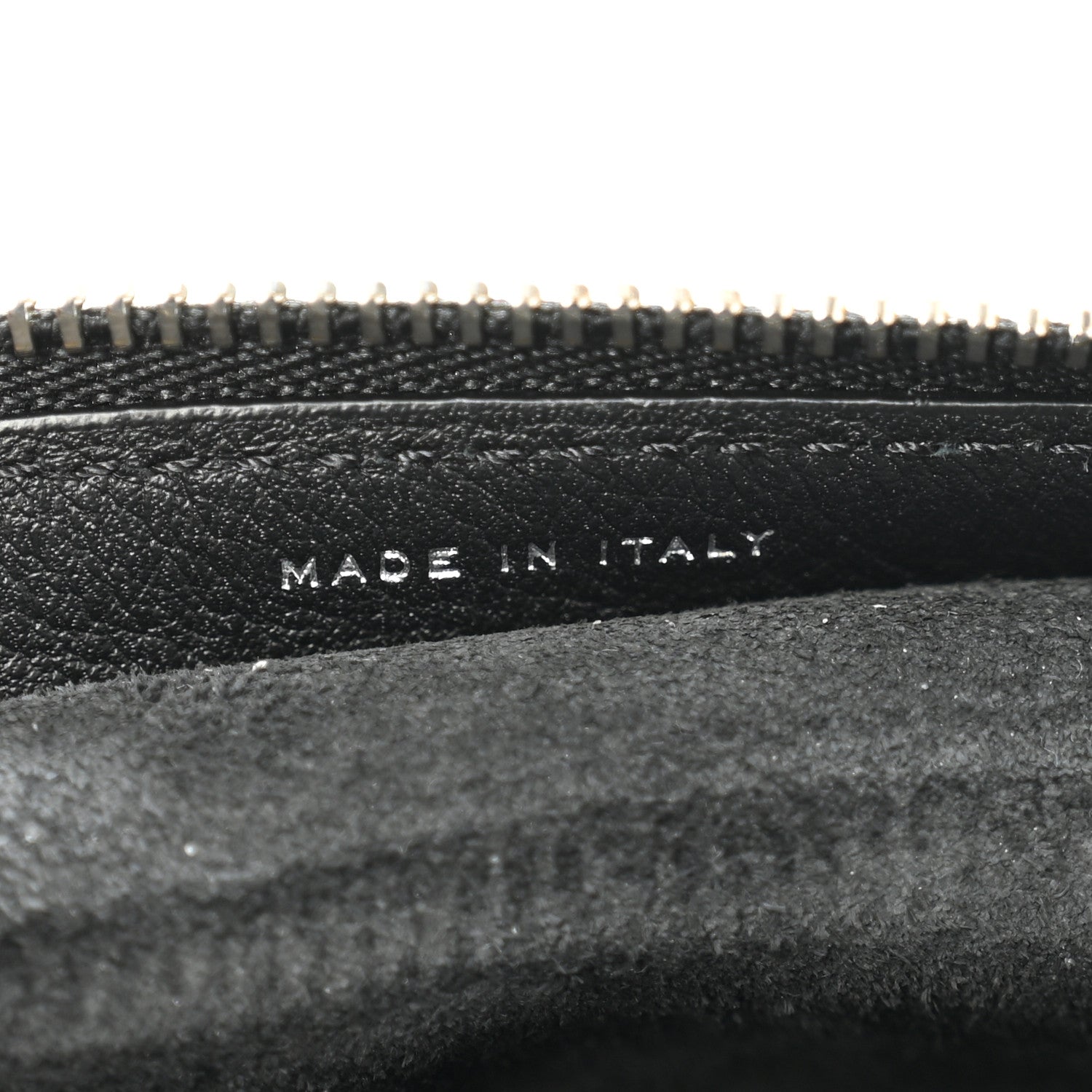 The Row Grained Calfskin Small Slouchy Banana Bag Black 7 of 10