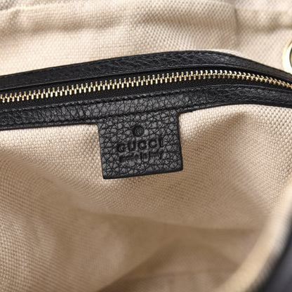 Gucci Pebbled Calfskin Medium Soho Bowler Black 8 of 10