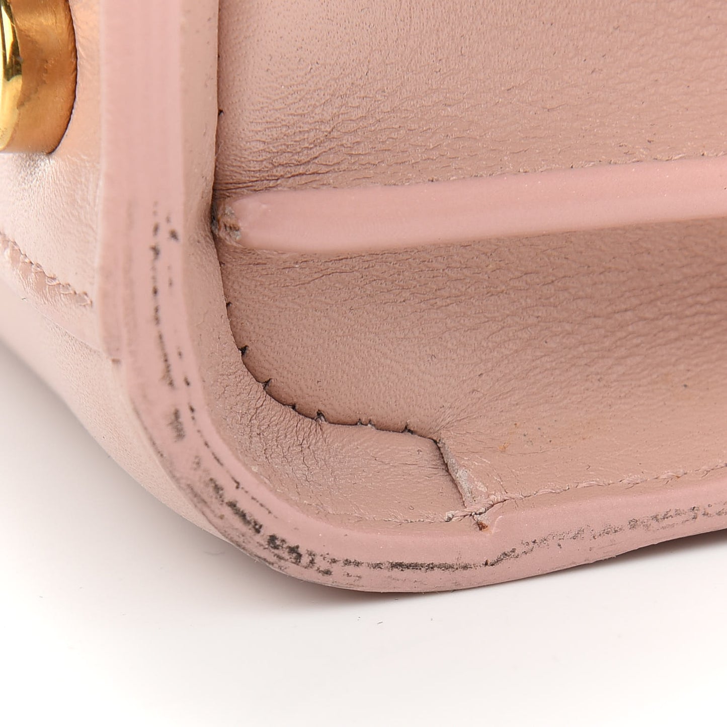 Calfskin Nano Sac De Jour Pale Pink