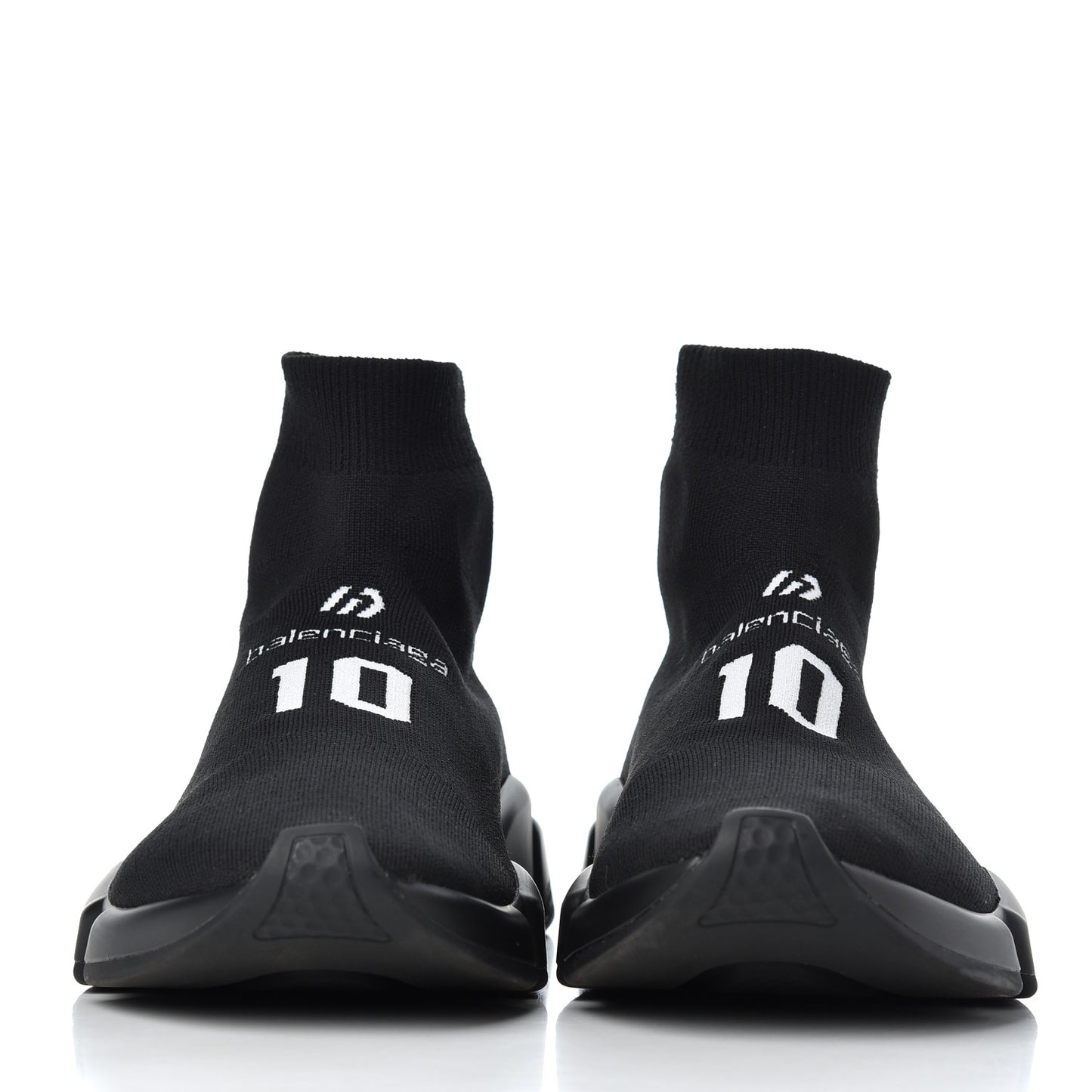 Neoprene Knit Soccer Mens Speed Sneakers 42 Black