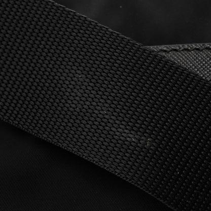 Prada Re-Nylon Vela Saffiano Pocket Double Buckle Messenger Shoulder Bag Black 11 of 12