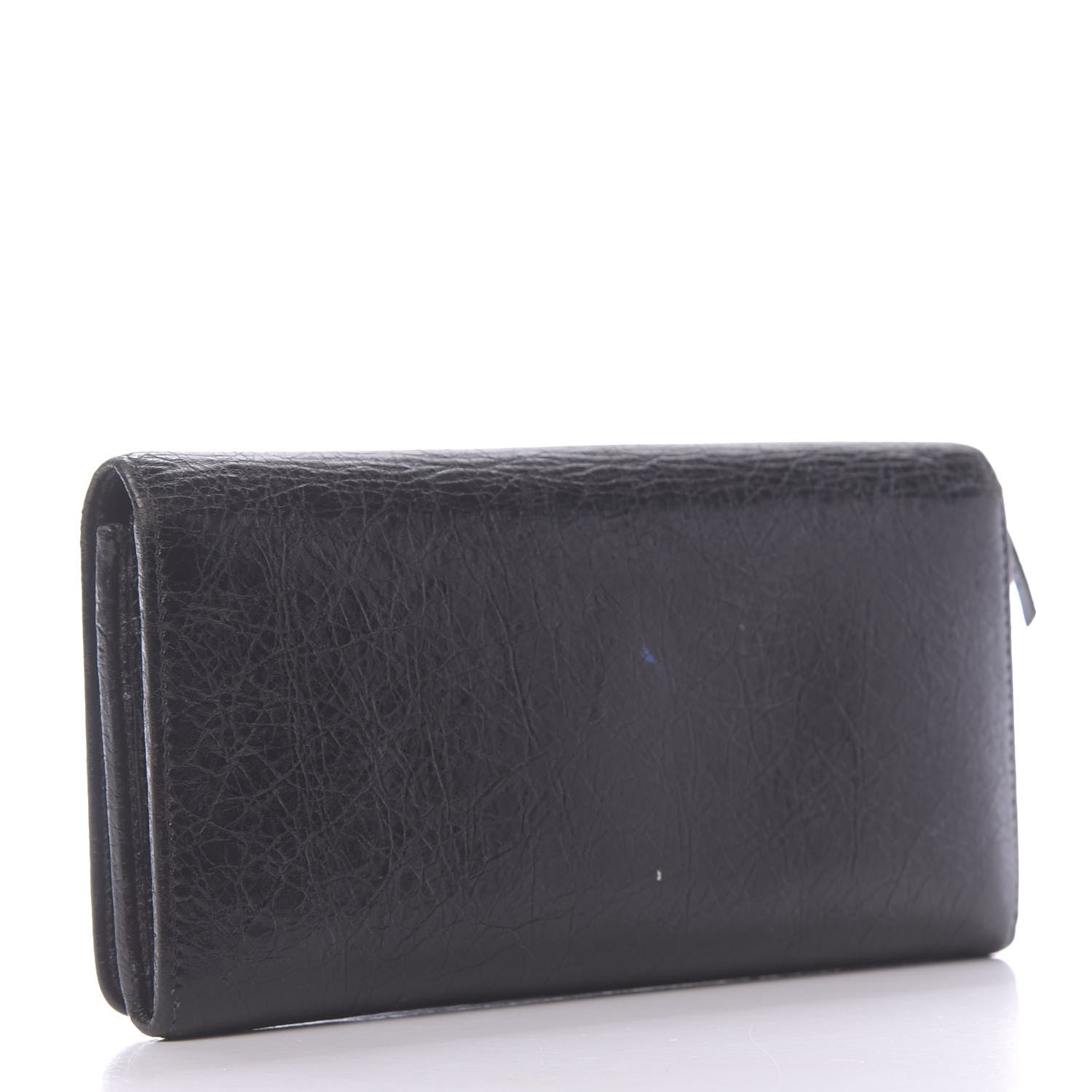 Balenciaga Agneau Classic Hardware Money Wallet Black 3 of 11