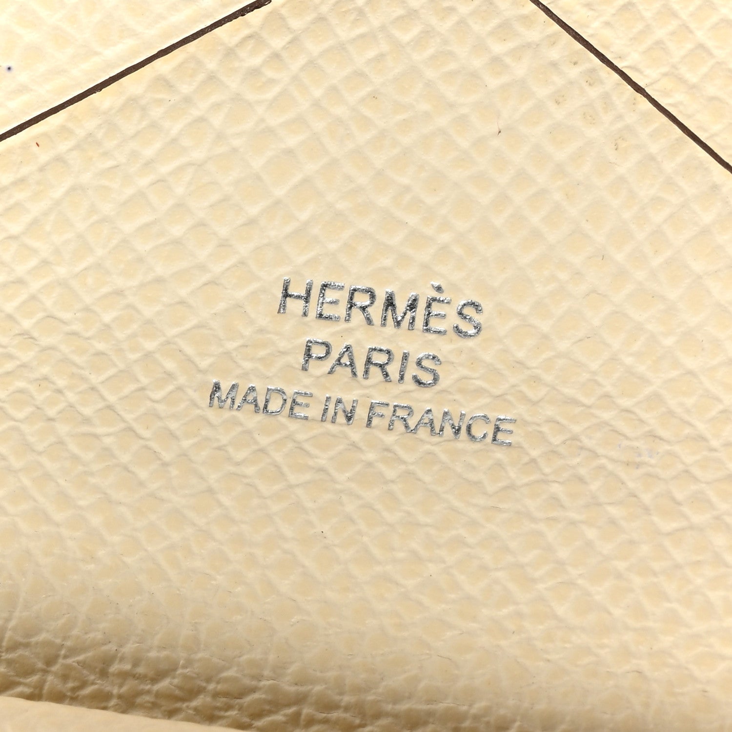 Hermes Epsom Calvi Duo Card Case Craie 6 of 7