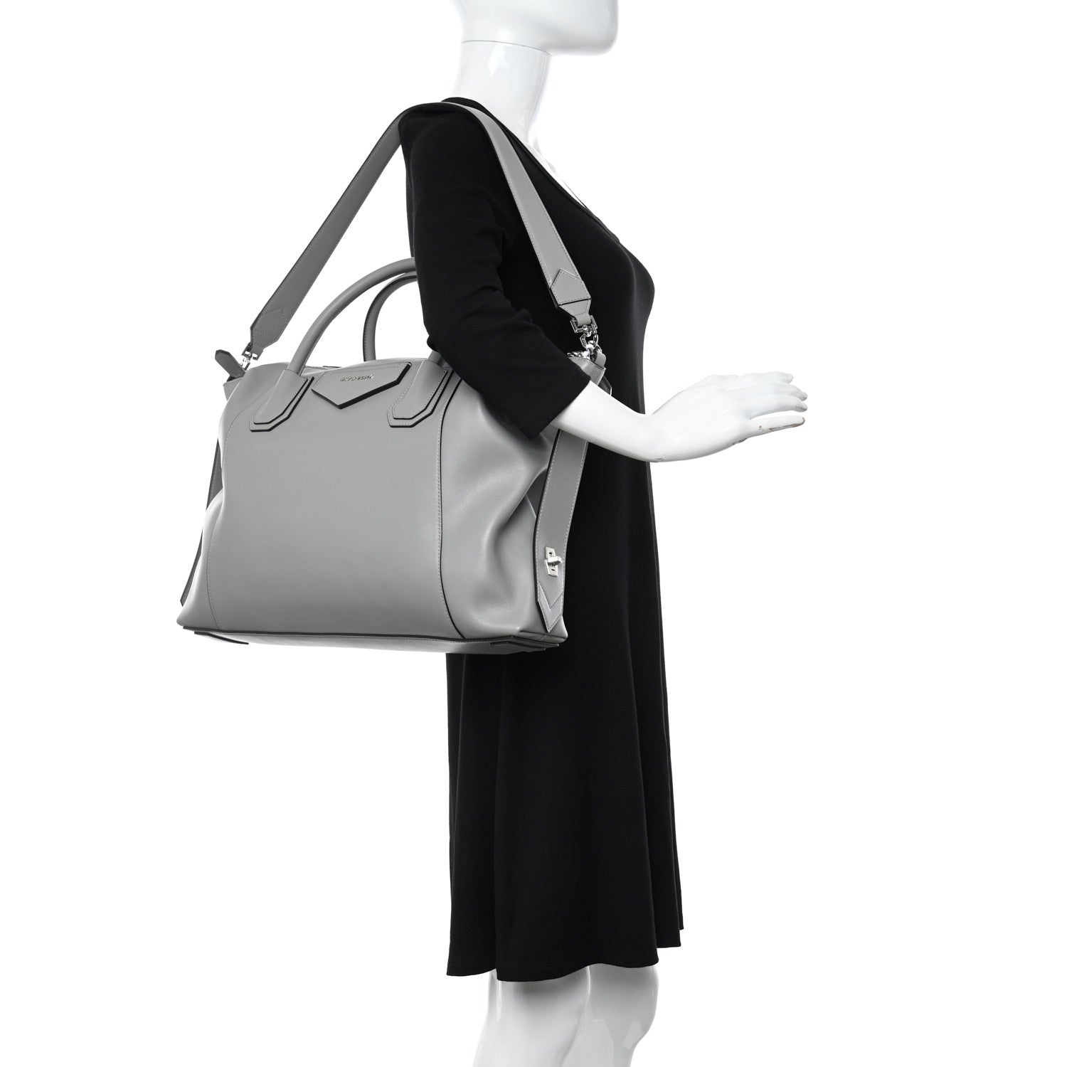 Givenchy Soft Calfskin Medium Soft Antigona Medium Grey 2 of 9