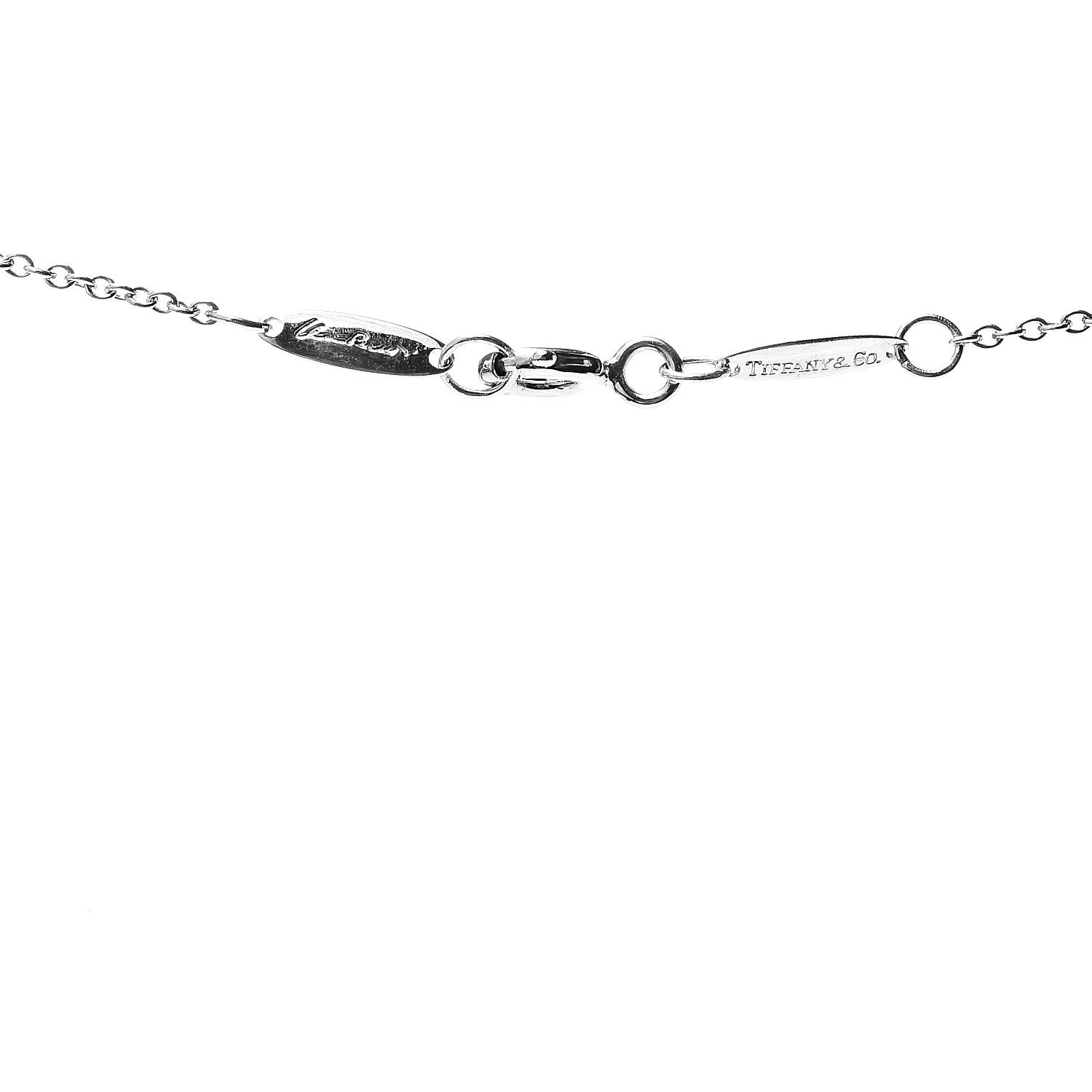 Tiffany Sterling Silver 12mm Elsa Peretti Eternal Circle Pendant Necklace 5 of 5