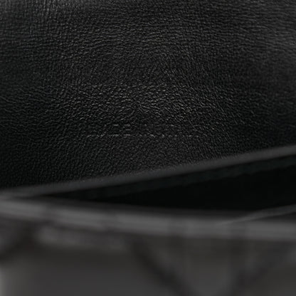 Christian Dior Metallic Iridescent Patent Calfskin Cannage Miss Dior Promenade Pouch Black Multicolor 7 of 10