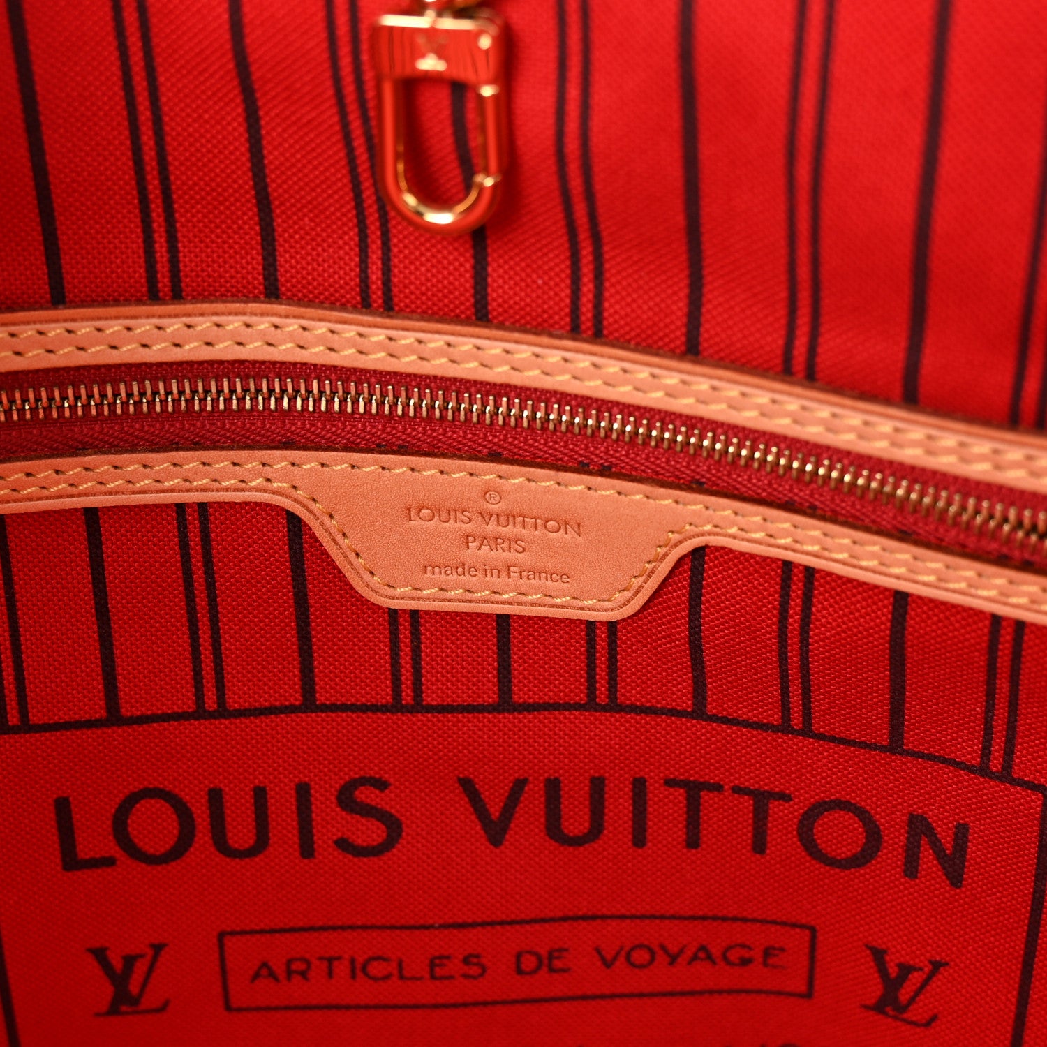 Louis Vuitton Monogram Neo Neverfull MM Cherry 6 of 9
