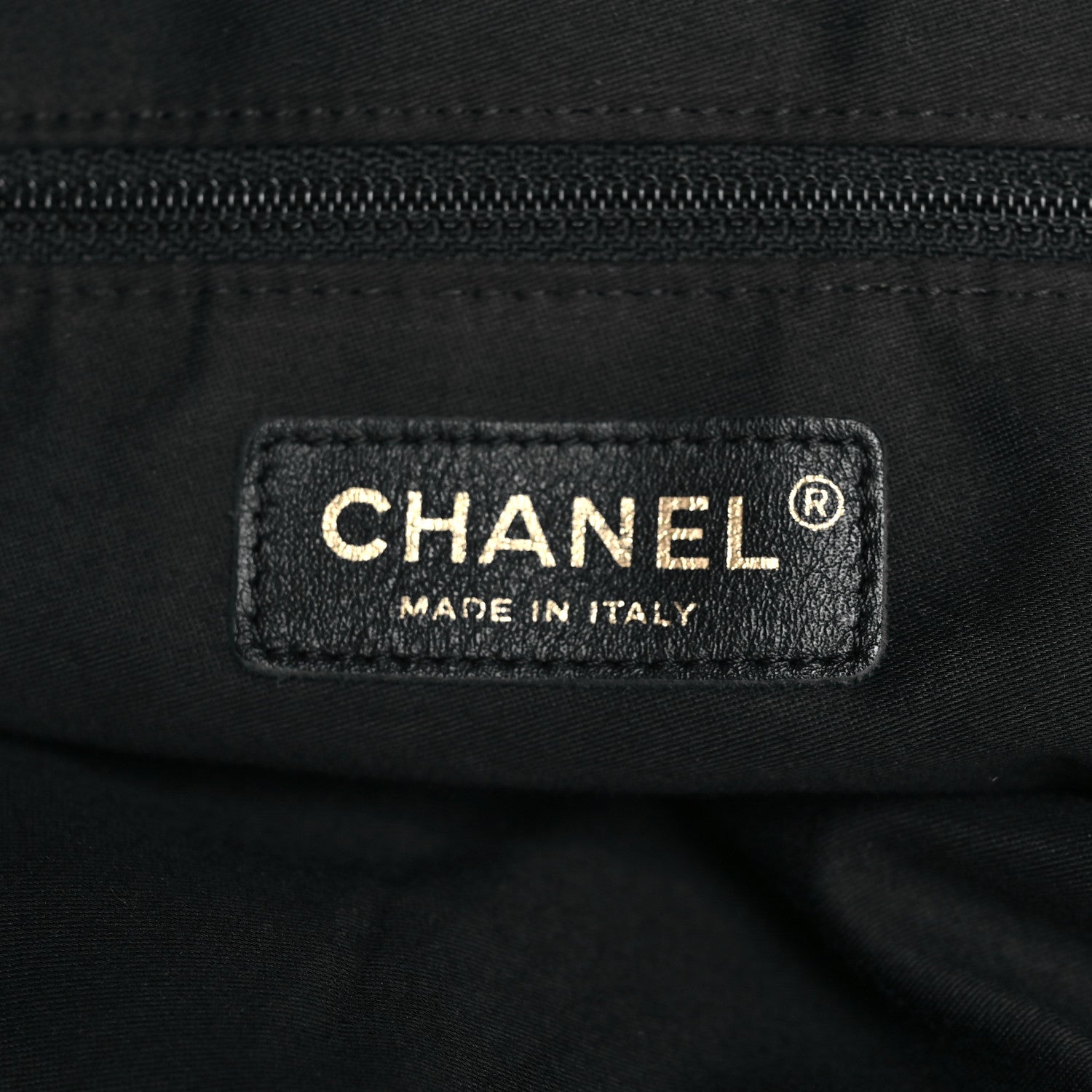 Chanel Lambskin Large Girl Bag Black Beige 6 of 10