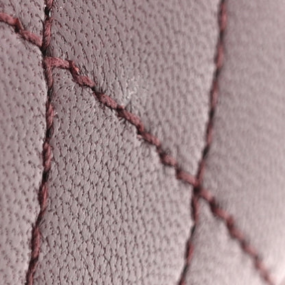 Saint Laurent Lambskin Quilted Mini Gaby Vanity Case Rouge Cabernet 10 of 12