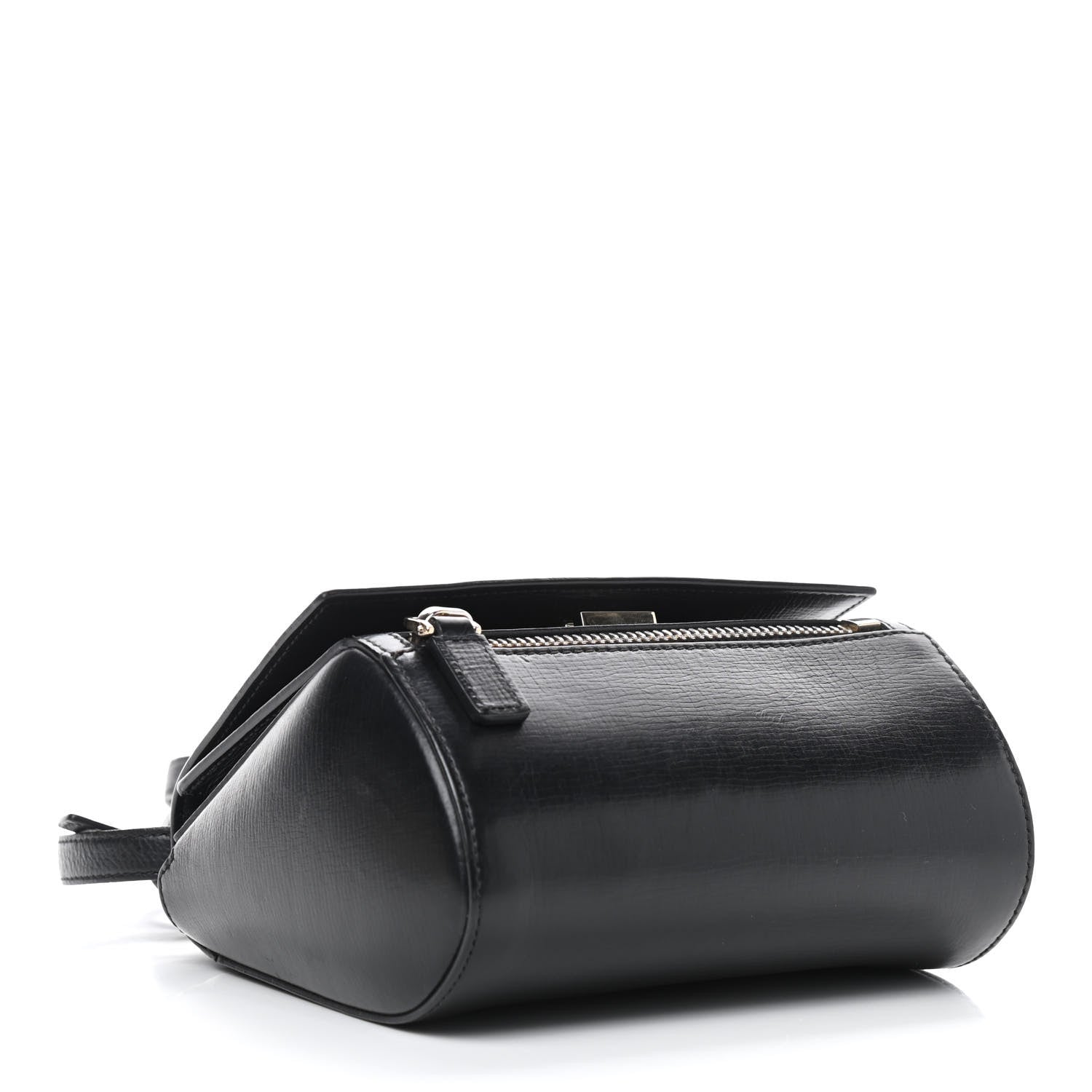 Givenchy Textured Calfskin Mini Pandora Box Crossbody Bag Black 3 of 10