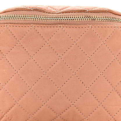 Chanel Calfskin Quilted Banane Waist Bag Fanny Pack Pink 8 of 10