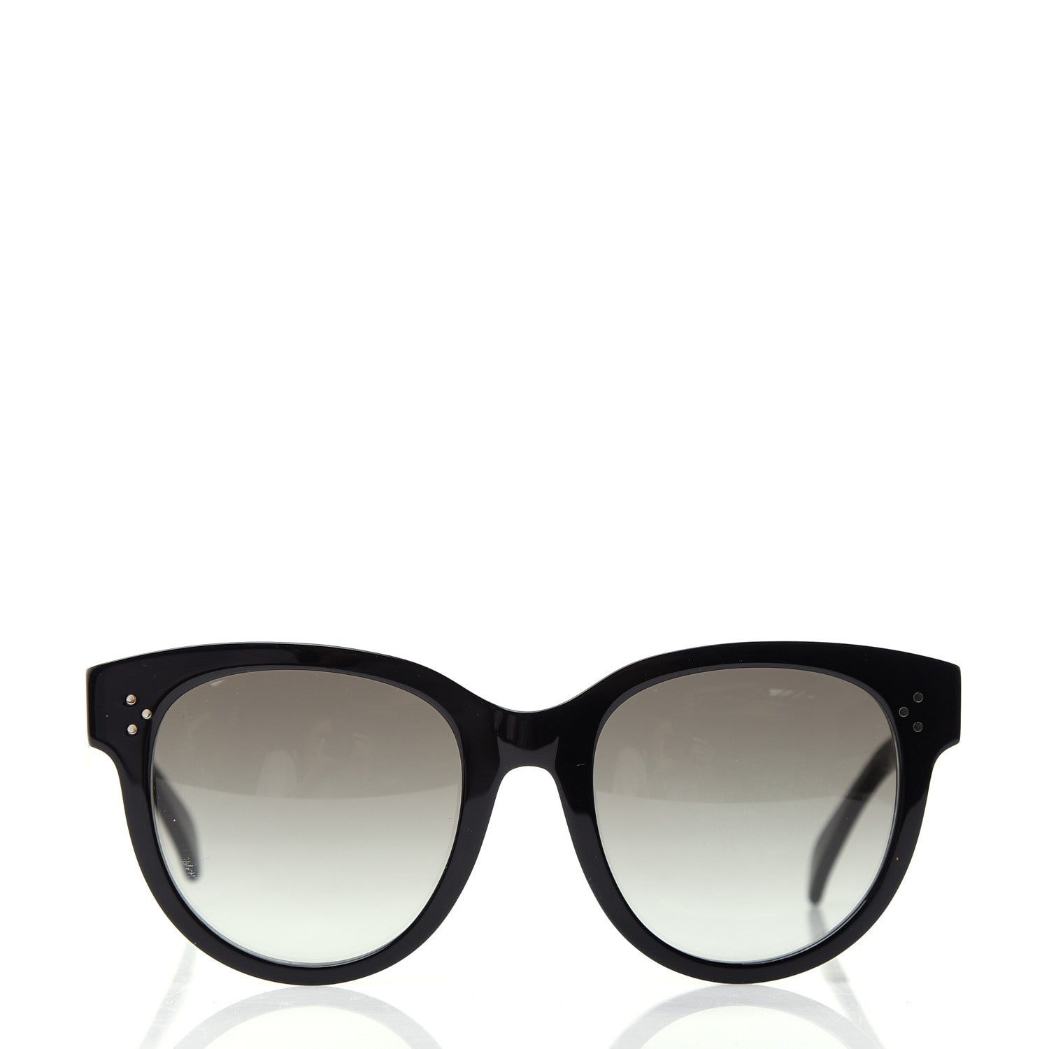Celine Acetate New Audrey Sunglasses CL 41386/F/S Black 2 of 7