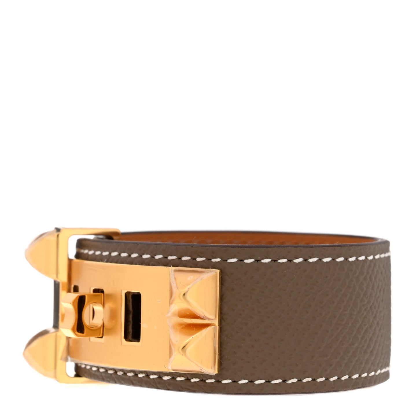 Epsom Collier de Chien CDC 24 Bracelet T2 Etoupe