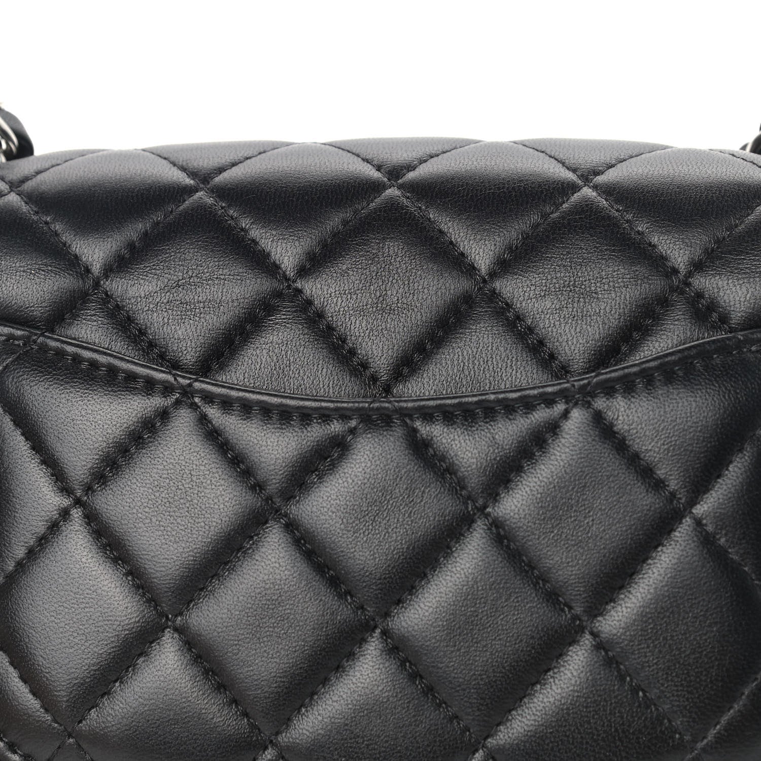 Chanel Lambskin Quilted Mini Rectangular Flap Black 10 of 13