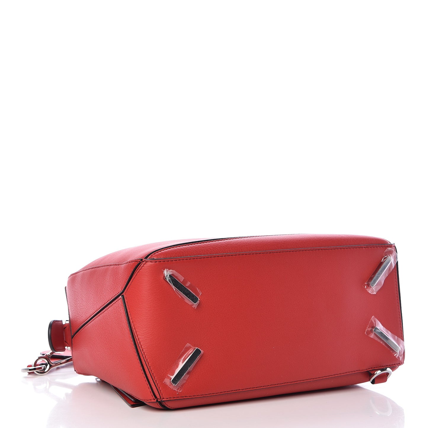 Calfskin Medium Puzzle Bag Scarlet