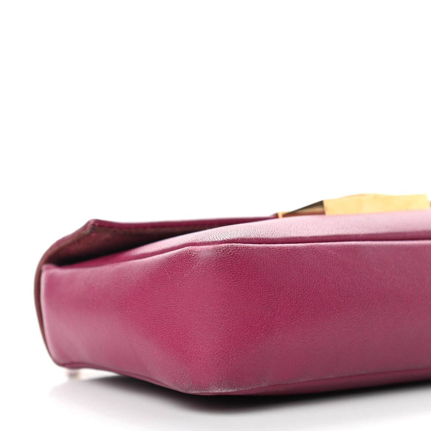 Shiny Nappa Mini Be Baguette Shoulder Bag Ciclamino
