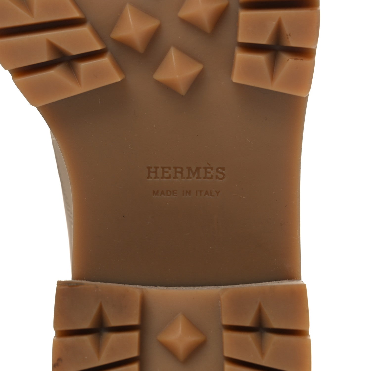 Hermes Calfskin Bridge Ankle Boots 36.5 Beige Grege 6 of 10