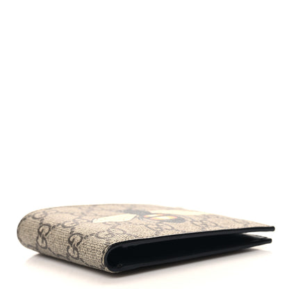 Gucci GG Supreme Monogram Bee Bi-Fold Wallet Beige 4 of 9