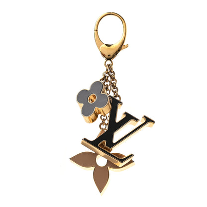 Louis Vuitton Fleur De Monogram Bag Charm Dore 1 of 4