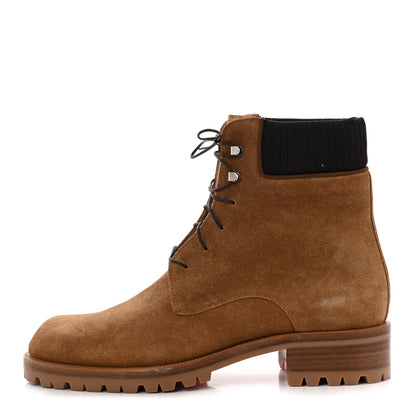 Christian Louboutin Suede Mens Trapman Flat Boots 40 1 of 10