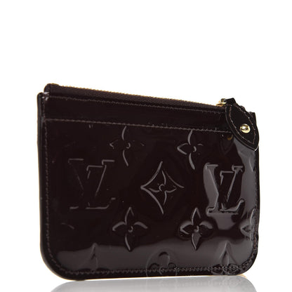 Louis Vuitton Vernis Key Pouch Amarante 3 of 6