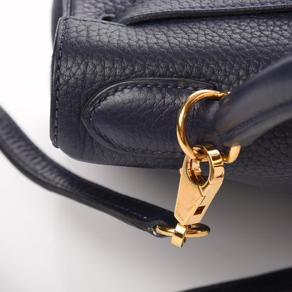 Hermes Taurillon Clemence Kelly Retourne 28 Bleu Nuit 32 of 34