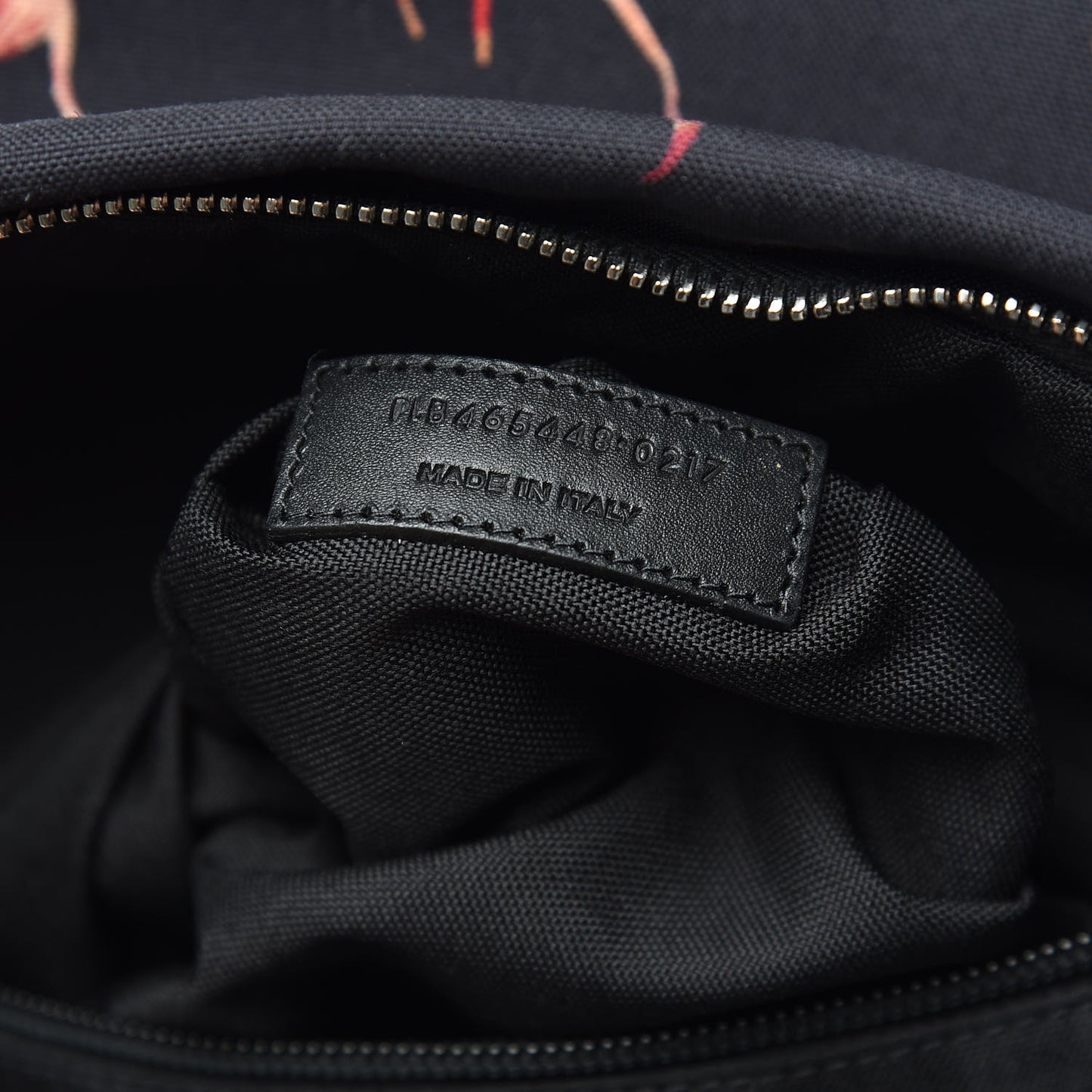 Nylon Canvas Flamingo Print City Backpack Pink Black
